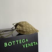 Okify Bottega Veneta Small Dust Bag Green Olive Suede 21x16.6x1cm - 5