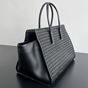 Okify Bottega Veneta Barbara Tote Bag Black 37x27x24cm - 6