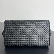 Okify Bottega Veneta Barbara Tote Bag Black 37x27x24cm - 5