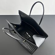 Okify Bottega Veneta Barbara Tote Bag Black 37x27x24cm - 4