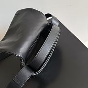 Okify Bottega Veneta Mini Bag With Flap Black 20x12x6.5cm - 5