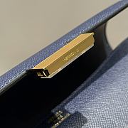 Okify Hermes Constance Elan Bag Dark Blue 24x12x4cm - 2