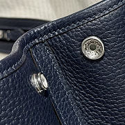 Okify Hermes Garden Party Bag Dark Blue 30cm - 4
