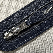 Okify Hermes Garden Party Bag Dark Blue 30cm - 2