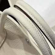 Okify Hermes Garden Party Bag Off White 30cm - 4