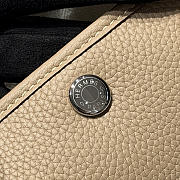 Okify Hermes Garden Party Bag Beige 30cm - 4