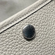 Okify Hermes Garden Party Bag White 30cm - 5