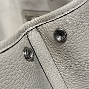 Okify Hermes Garden Party Bag White 30cm - 4