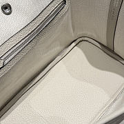 Okify Hermes Garden Party Bag White 30cm - 3