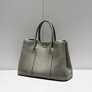 Okify Hermes Garden Party Bag Gray 30cm - 5