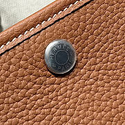Okify Hermes Garden Party Bag Golden Brown 30cm - 2