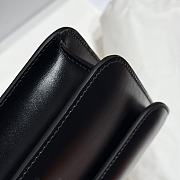 Okify Hermes Constance Elan Bag Black Silver Hardware 24x12x4cm - 5