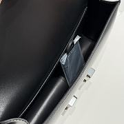 Okify Hermes Constance Elan Bag Black Silver Hardware 24x12x4cm - 4