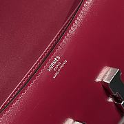 Okify Hermes Constance Elan Bag Red Pink 24x12x4cm - 3