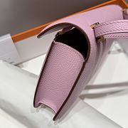 Okify Hermes Constance Elan Bag Pink 24x12x4cm - 5