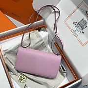 Okify Hermes Constance Elan Bag Pink 24x12x4cm - 2