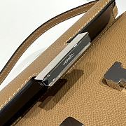 Okify Hermes Constance Elan Bag Beige Silver Hardware 24x12x4cm - 3
