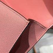Okify Hermes Constance Elan Bag Pink Silver Hardware 24x12x4cm - 2