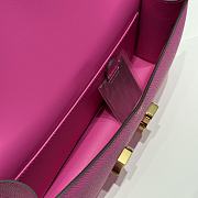 Okify Hermes Constance Elan Bag Pink Magnolia Gold Hardware 24x12x4cm - 4