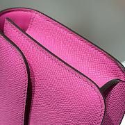 Okify Hermes Constance Elan Bag Pink Magnolia Silver Hardware 24x12x4cm - 4