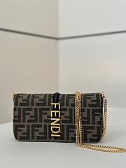 Okify Fendi Fendigraphy Wallet On Chain Bag FF 21x11x4cm - 3