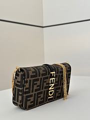 Okify Fendi Fendigraphy Wallet On Chain Bag FF 21x11x4cm - 4