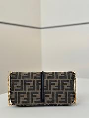 Okify Fendi Fendigraphy Wallet On Chain Bag FF 21x11x4cm - 5