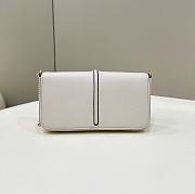 Okify Fendi Fendigraphy Wallet On Chain Bag White 21x11x4cm - 6