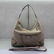 Okify Balenciaga Le City Large Hobo Bag Beige 37x35x11cm - 1
