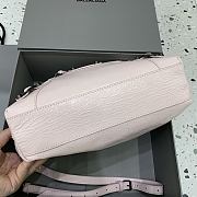 Okify Balenciaga Le City Small Hobo Bag Pink 28x27x10cm - 2