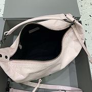 Okify Balenciaga Le City Small Hobo Bag Pink 28x27x10cm - 4