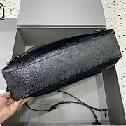 Okify Balenciaga Le City Large Hobo Bag Black 37x35x11cm - 4