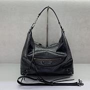 Okify Balenciaga Le City Large Hobo Bag Black 37x35x11cm - 1