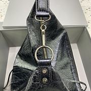 Okify Balenciaga Le City Large Hobo Bag Black 37x35x11cm - 2