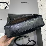 Okify Balenciaga Le City Small Hobo Bag Black 28x27x10cm - 6