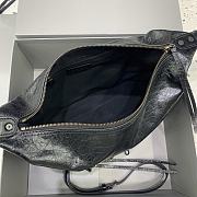 Okify Balenciaga Le City Small Hobo Bag Black 28x27x10cm - 4