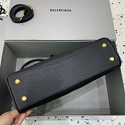 Okify Balenciaga Rodeo Medium Bag Black Lychee Gold Hardware 35x23x11cm - 3