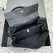 Okify Balenciaga Rodeo Medium Bag Dark Gray 35x23x11cm - 6