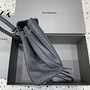 Okify Balenciaga Rodeo Medium Bag Dark Gray 35x23x11cm - 5