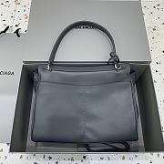 Okify Balenciaga Rodeo Medium Bag Dark Gray 35x23x11cm - 4