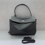 Okify Balenciaga Rodeo Medium Bag Dark Gray 35x23x11cm - 1