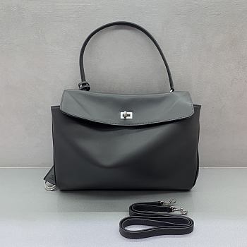 Okify Balenciaga Rodeo Medium Bag Dark Gray 35x23x11cm