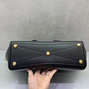 Okify Balenciaga Bel Air Small Bag Black Gold Hardware 30x24x10cm - 2