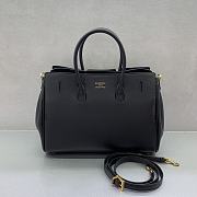 Okify Balenciaga Bel Air Small Bag Black Gold Hardware 30x24x10cm - 3