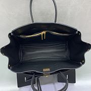 Okify Balenciaga Bel Air Small Bag Black Gold Hardware 30x24x10cm - 5