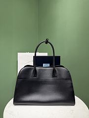Okify Prada Large Leather Tote Bag Black 1BG571 38x24.5x18cm  - 2