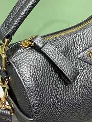 Okify Prada Small Leather Bag Black 1BC277 25x15x11cm - 5