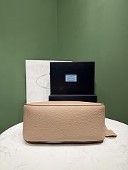 Okify Prada Small Leather Bag Beige 1BC277 25x15x11cm - 2