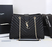 Okify YSL Monogramme Bag Black Gold Hardware 35x25x9.5cm - 1