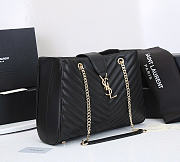 Okify YSL Monogramme Bag Black Gold Hardware 35x25x9.5cm - 5